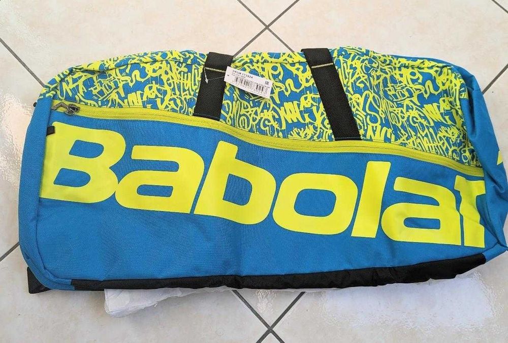 Geanta Babolat Duffle Tenis - albastru/galben - factura garantie
