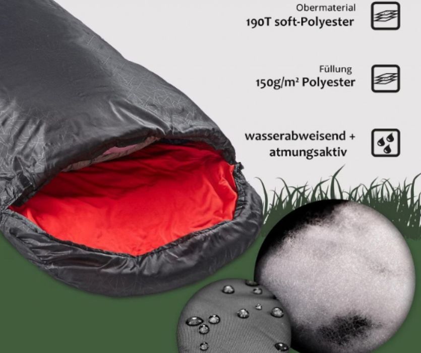 Лек летен спален чувал Living & Garden в различни цветове