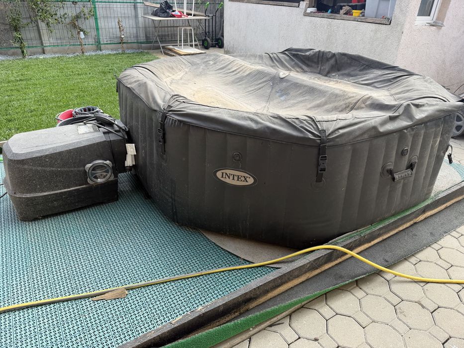 Piscina hidromasaj Intex Pure Spa Onyx 28462 capacitate 6 persoane