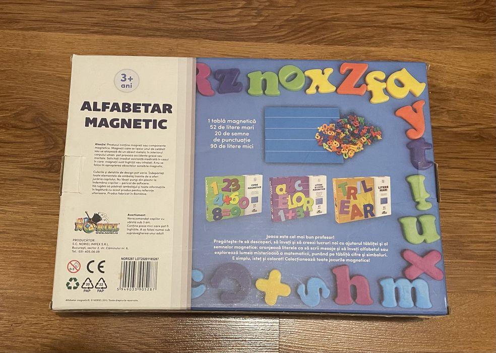 Alfabetar magnetic Noriel