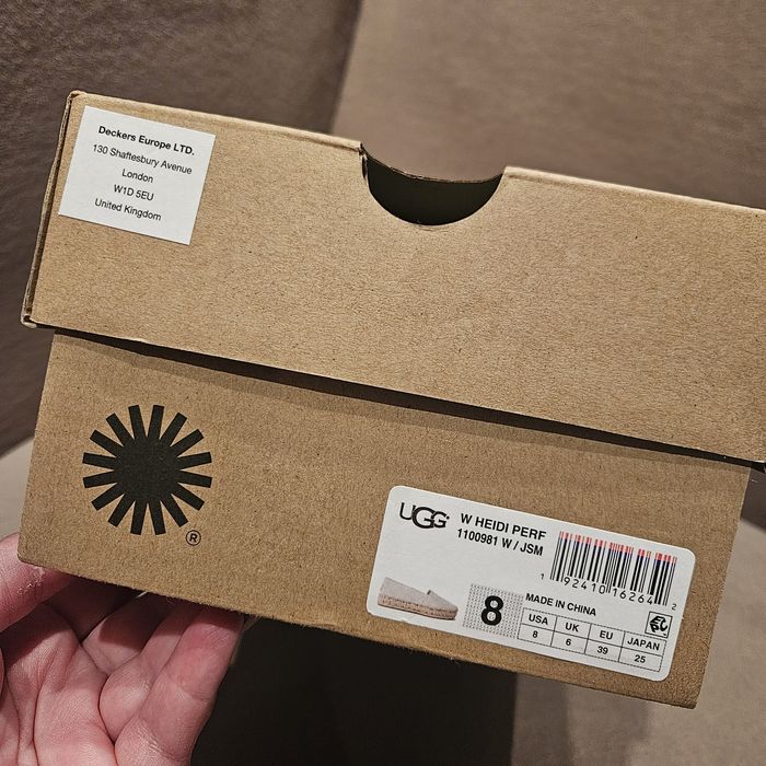 Еспадрили UGG естествена кожа