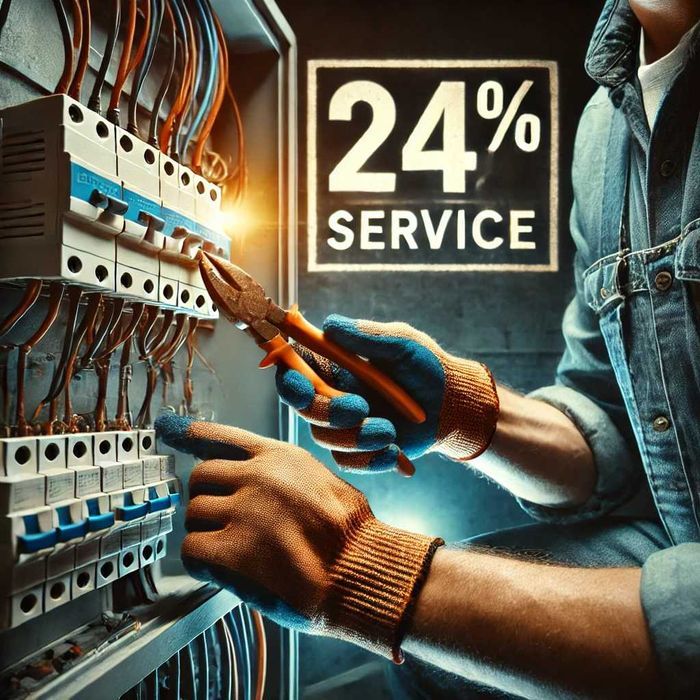 Электрик 24/7 — всегда на связи и готов помочь!