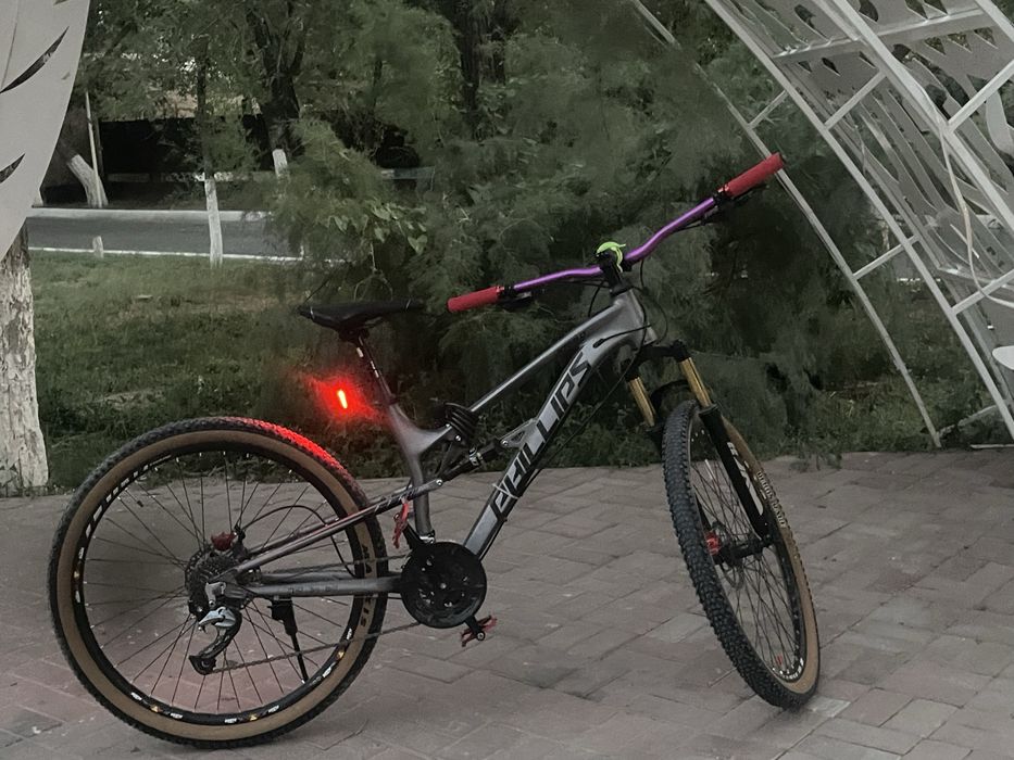 Велосипед двухподвес