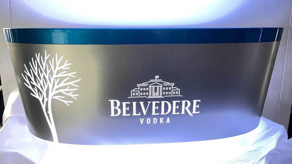 Cadou sarbatori Set pahare/ Frapiera Dom. Hennesey, Mo et