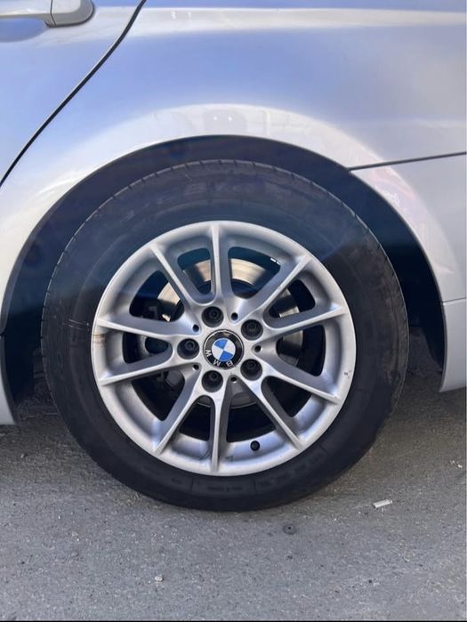 205/55 16", дот 25 и 22 Джанти с хубави летни гуми 5 x 120 BMW e90,  e46 и др.
