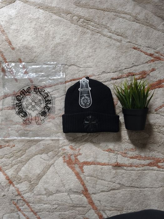 Beanie / Fes Chrome Hearts Negru