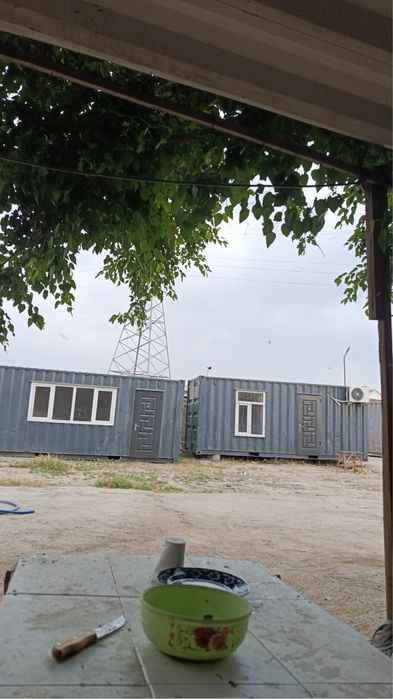 Kontenerdan istalgan turdagi uy va o’fis do’kon axrana butka tayorlab