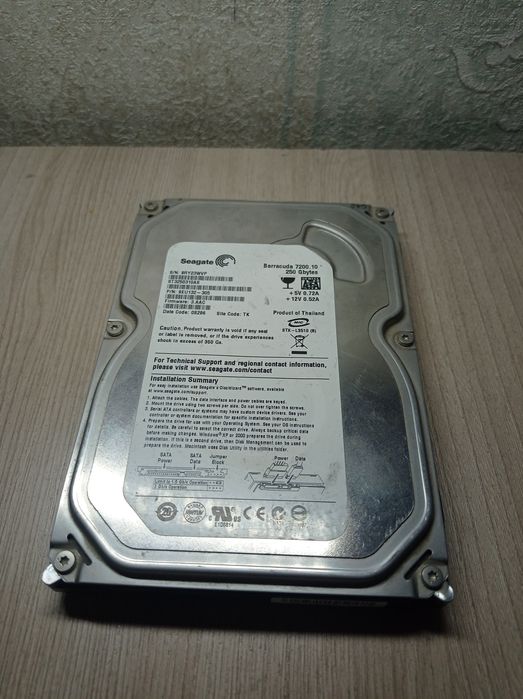 два жестких диска 250гб