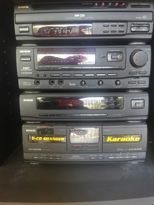 Combina audio Aiwa+boxe