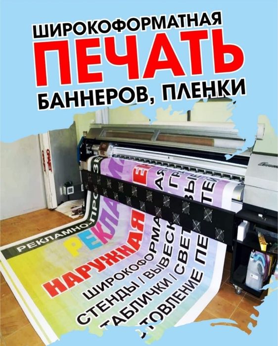 БАННЕР Реклама вывески буквы