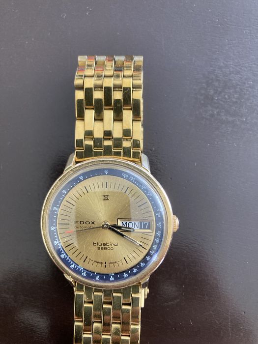 Мъжки оригинален швейцарски автоматичен часовник EDOX