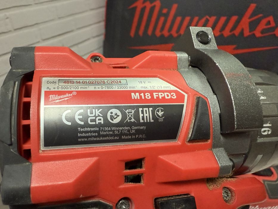 Шуруповерт+Болгарка Milwaukee оригинал!