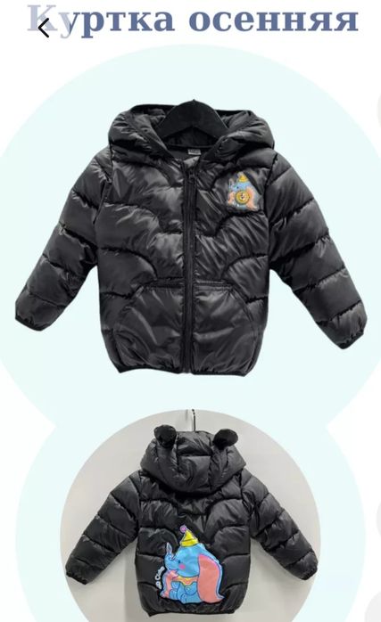 Куртка детская осень-весна
