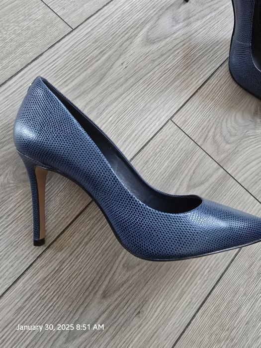 Pantofi dama Cosmoparis 39 piele naturala snake print