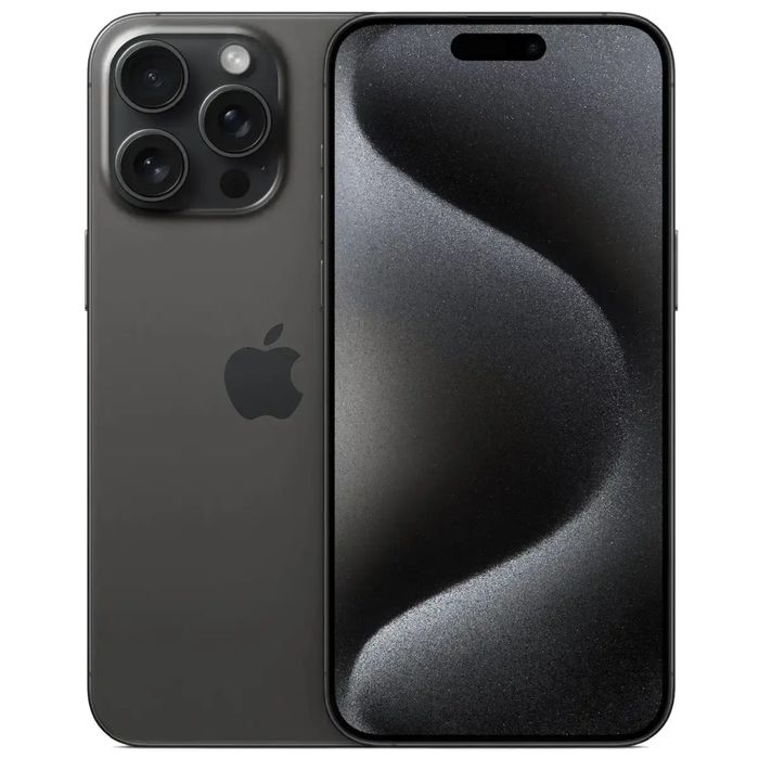 iPhone 15 Pro Max black titanium