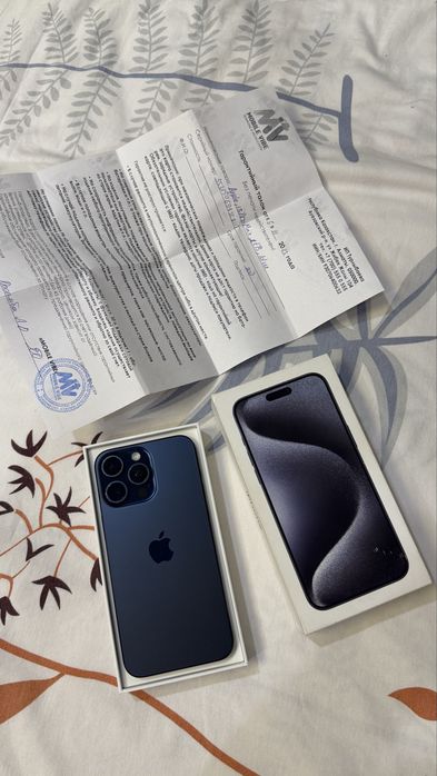СРОЧНО Продам iPhone 15 Pro Max 1TB, идеальное состояние
