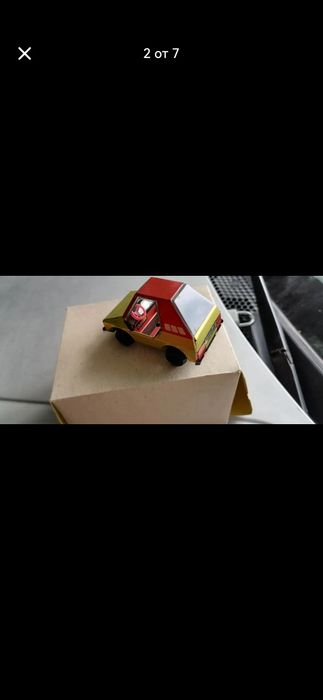 Стари руски ламаринени колички от социализма по 6 броя в кутия.