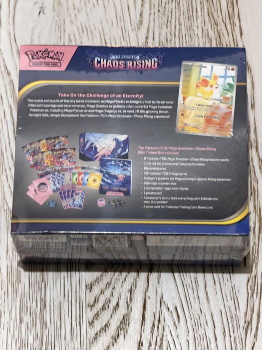 Pokemon tcg Chaos Rising etb elite trainer box