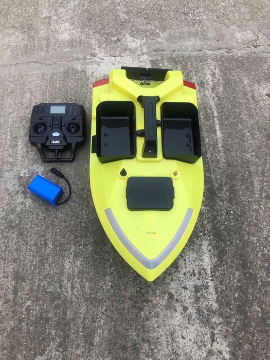 Barca Nadit si Momit iUni V020, GPS, Carcasa fosforescenta, 3 cuve, 2kg,