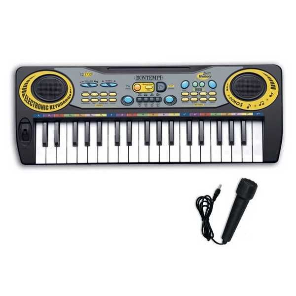 Детска йоника Mercado Trade, С микрофон и 37 клавиша