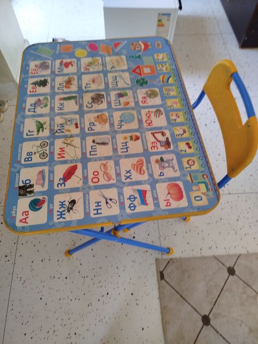 Детский стол стул