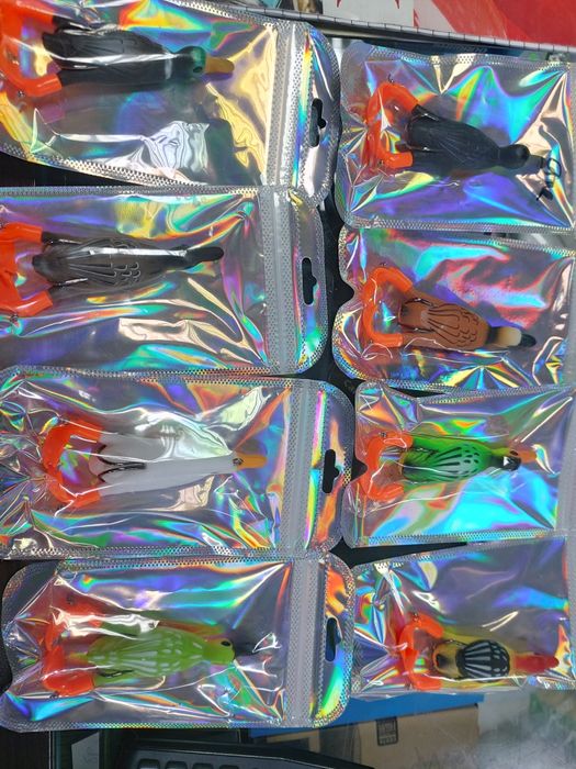 Силиконово пате за риболов на щука и сом