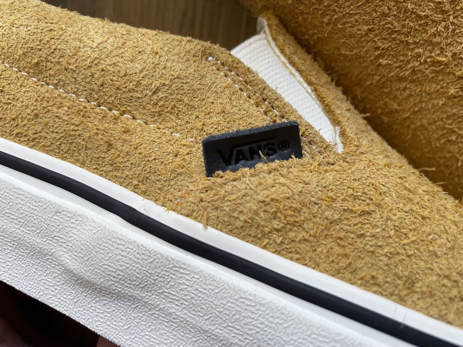 Tenisi VANS Classic Slip-On Galbeni / Piele intoarsa