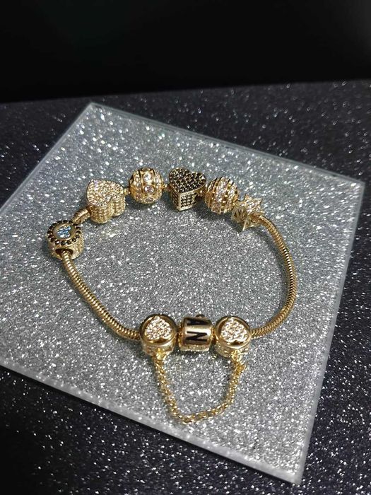 Brățară *PANDORA* Aur Nou 14k /Orice model la comnada