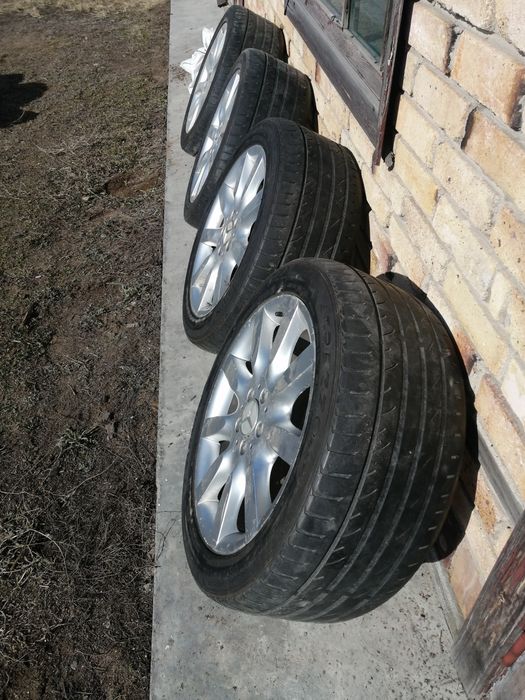 Продам диски с летней резиной 255/45/18