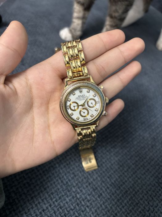 Золотые часы ROLEX