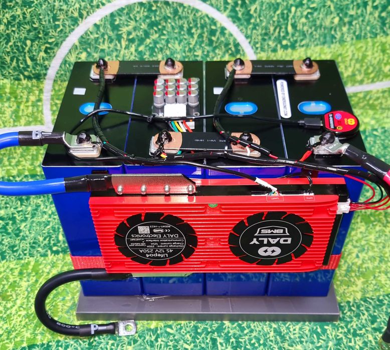 Промо! 320ач lifepo4 Акумулаторен блок + 250A BMS  Bluetoth Wifi 320ah