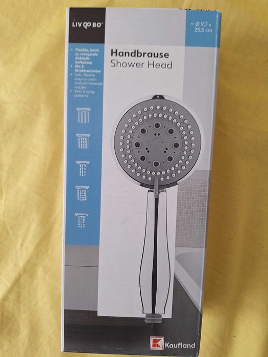 CAP - Para de dus cu 5 variante de stropire, disp econ apa