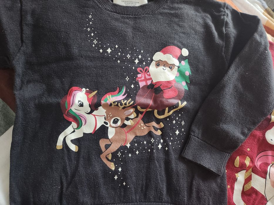 Детски памучни пуловерчета 110/116