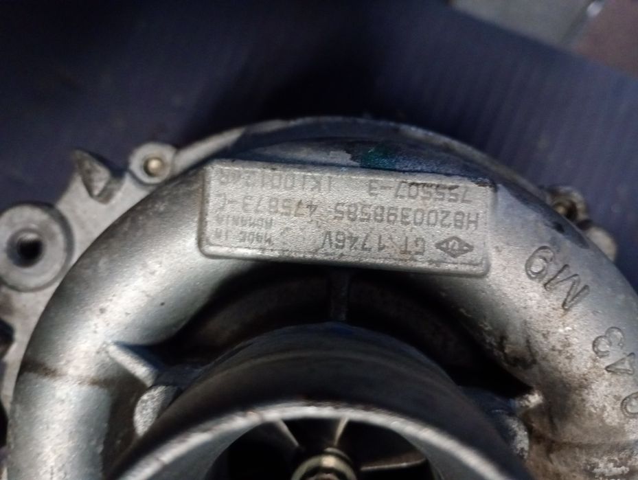 Turbina turbosuflanta turbo Renault laguna 2 1.9dci euro4 h8200398585
