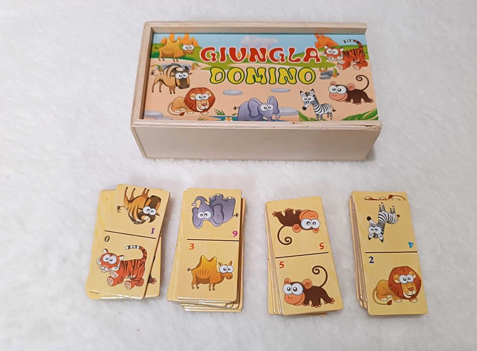 2 бр. домино с животни