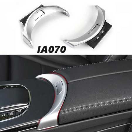 Панел волан черно хром Mercedes W205 W253 C450 C400 C350e C300 C63