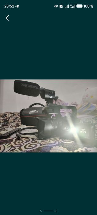 Видеокамера Saramonic 4k