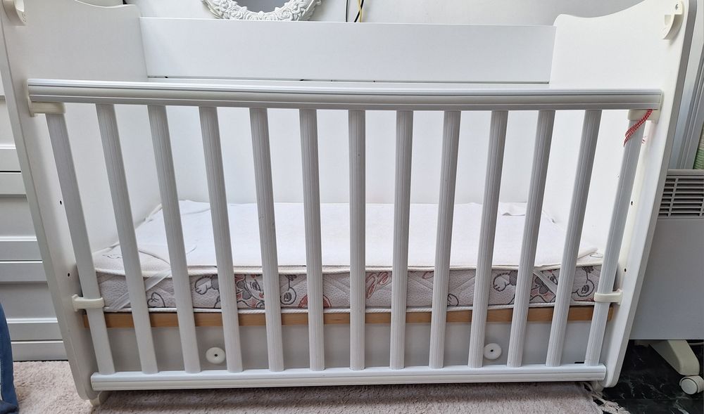 Детско легло 60X120 см бяло LORELLI