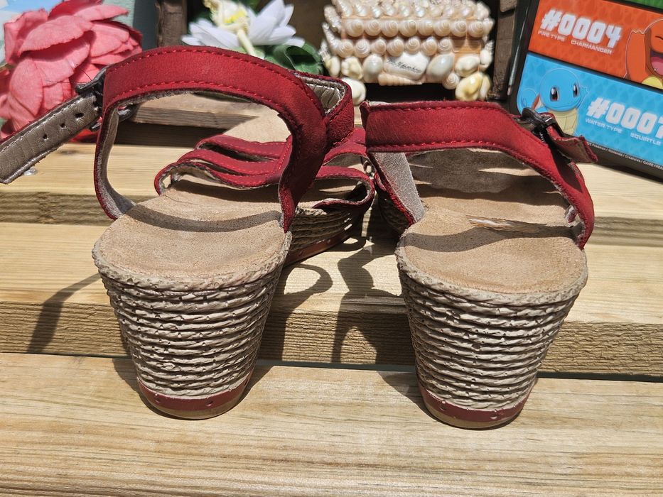 Rieker сандали от кожа N37