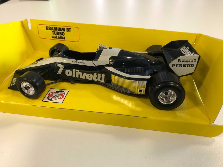Mетални колекционерски колички BBURAGO  F1 FERARRI 124 & Brabham Turbo