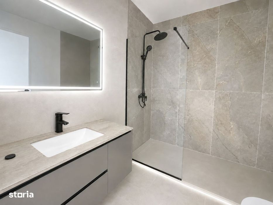 Apartament 2 camere finisat, parcare subterana, Floresti str Eroilor
