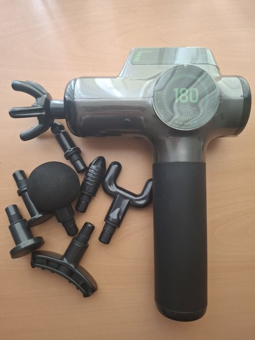 Професионален масажор пистолет за дълбоко тъканен масаж - 30 скорости