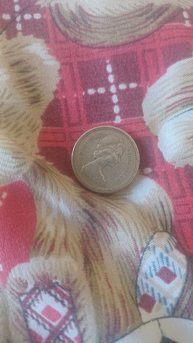 Moneda de colectie Elizabeth2 :D•G•Reg•F•D•1983,One Pound