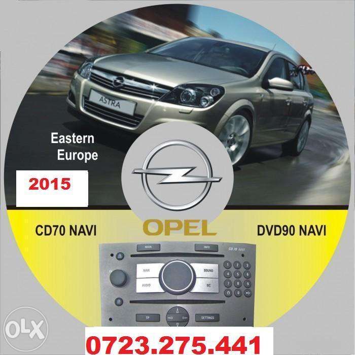 Cd navigatie OPEL CD Harti Navigatie CD70 NAVI EUROPA ROMANIA