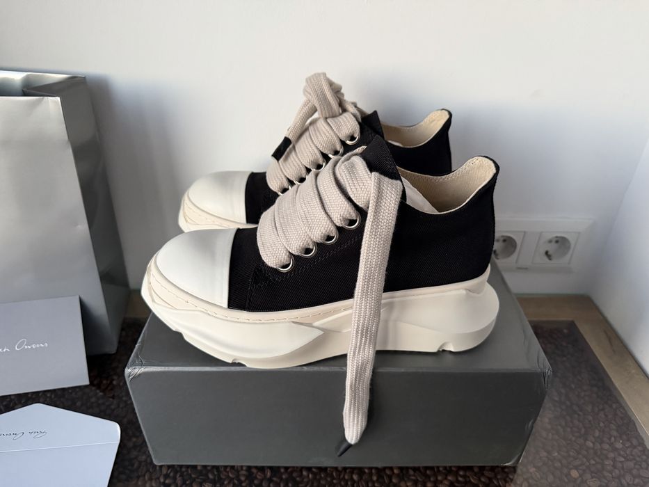 Rick Owens Abstract Jumbo Laces