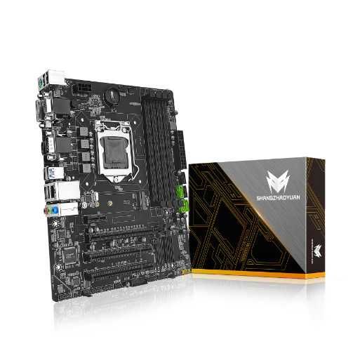 Дънна платка Shangzhaoyuan B85M Pro, Lga 1150, Micro ATX, с Intel Core