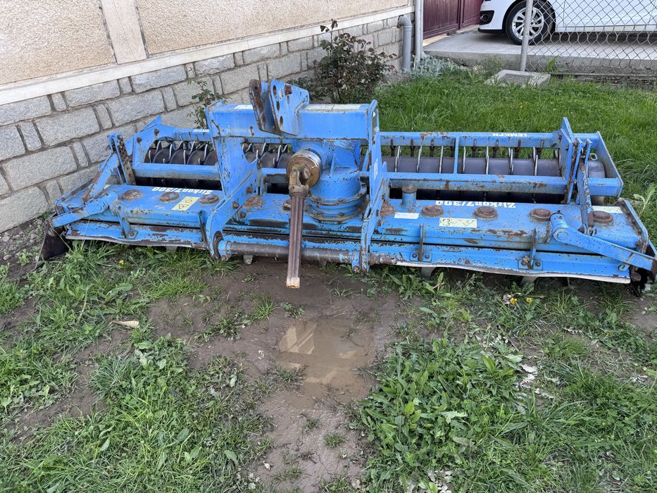 Lemken zirkon 7 grapa rotativa freza pamant