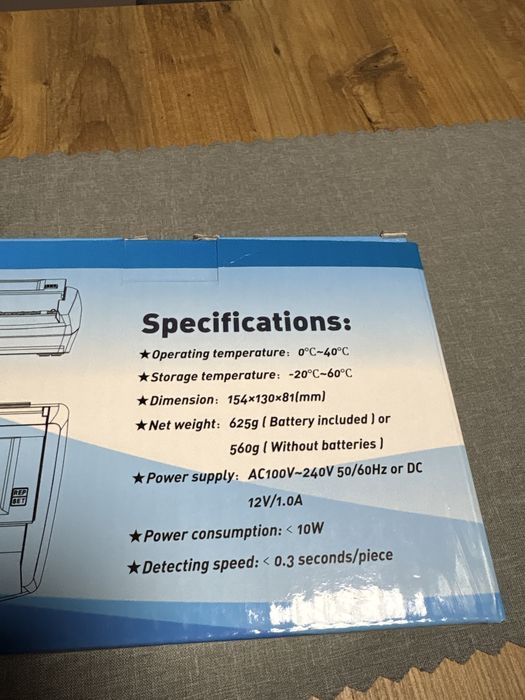 Детектор за фалшиви банкноти (евро)