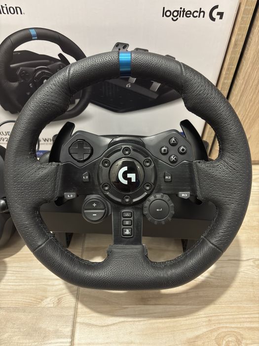Волан Logitech G923 + Скоростен лост + Гаранция