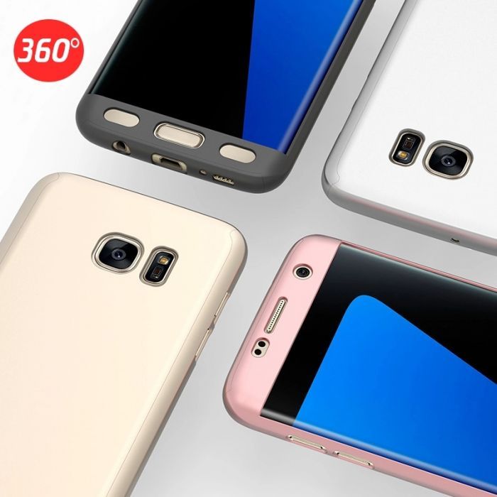 Кейс 360° мат за Samsung Galaxy S6 S6 Edge S7 Edge S8 S8+ Plus S9